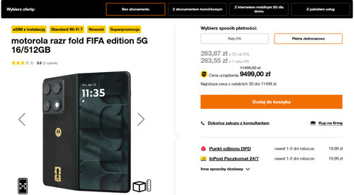 Motorola Razr Fold FIFA Edition