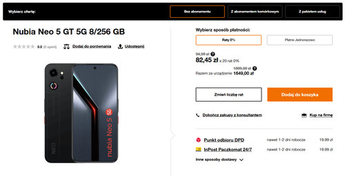 Nubia Neo 5 GT