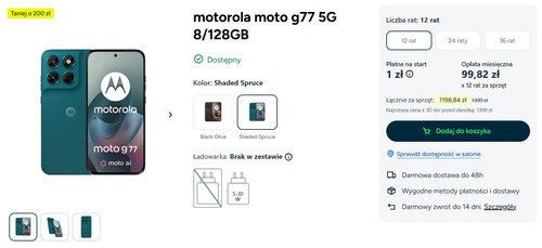 Motorola Moto G77