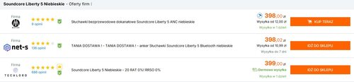 soundcore Liberty 5 cena