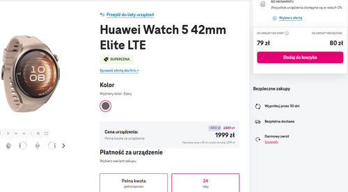 Huawei Watch 5 42 mm Elite