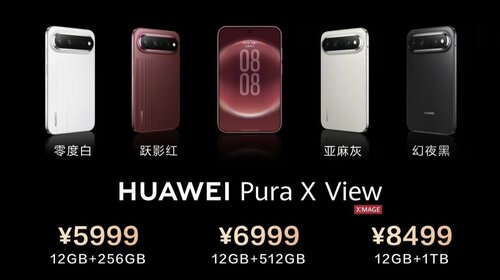 Huawei Pura X View
