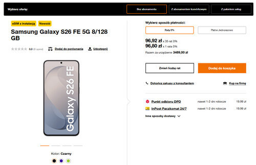 Samsung Galaxy S26 FE