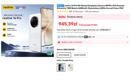 realme 14 Pro 8/256 GB