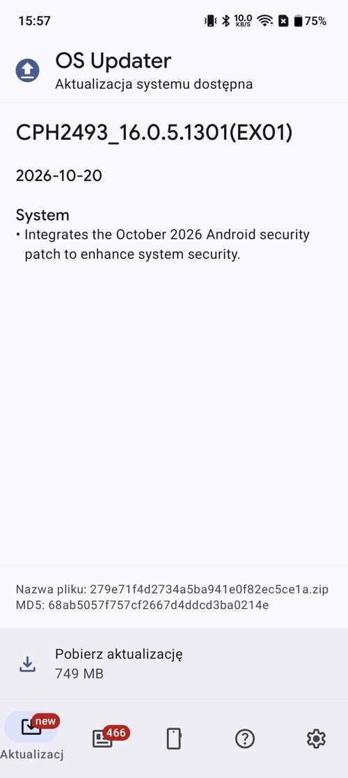 OnePlus Nord 3 z nową aktualizacją w październiku 2026 roku