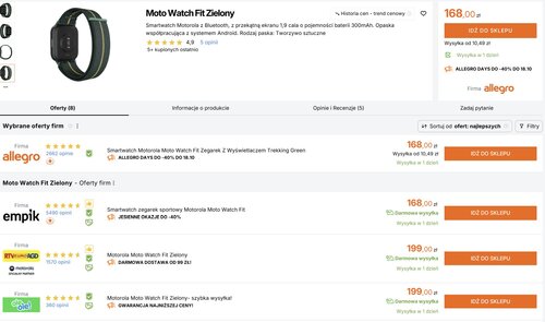 Motorola Moto Watch Fit
