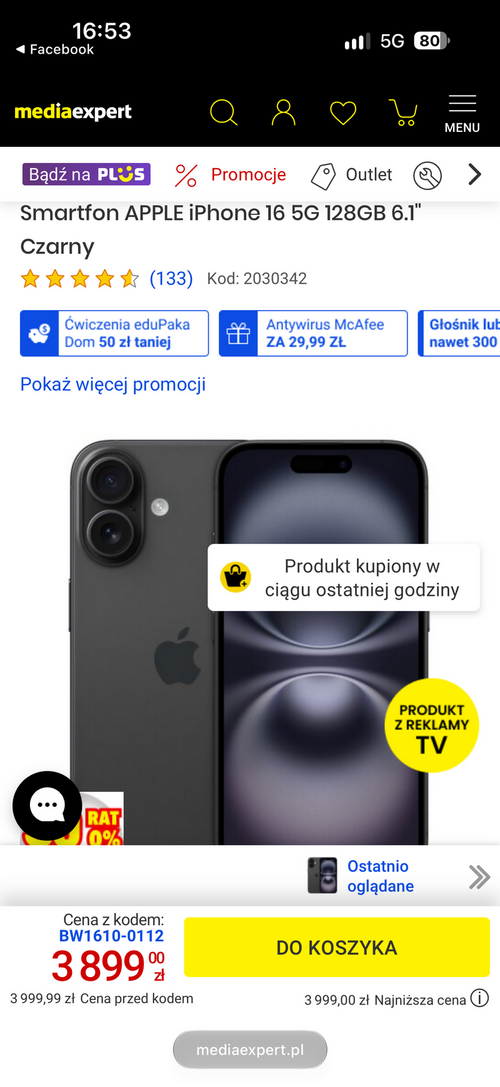 iPhone 16