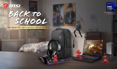 Promocja MSI back to school 2026