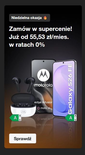 Motorola Edge 70 Fusion + Motorola Moto Buds 2 i Samsung Galaxy S26 FE