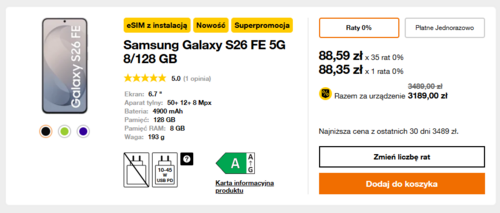 Samsung Galaxy S26 FE