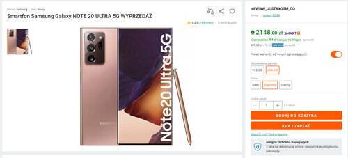 Samsung Galaxy Note 20 Ultra