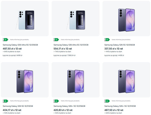 Samsung Galaxy S26 Series