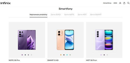 Infinix Note 50 Pro, Infinix Smart 9 HD i Infinix Hot 50 Pro+