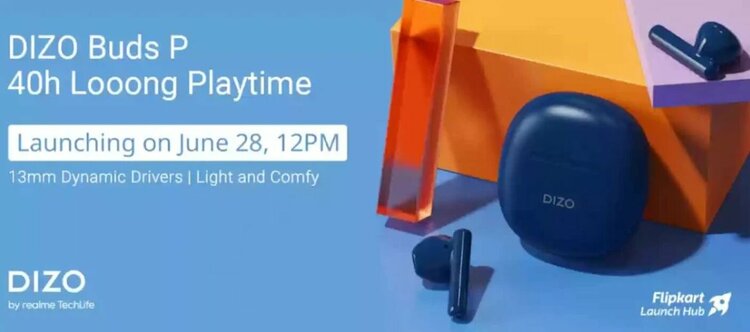Tanie słuchawki podmarki Realme już z datą premiery. 40 godzin na jednym naładowaniu - 