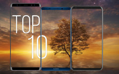 TOP10 smartfony bez ramek 